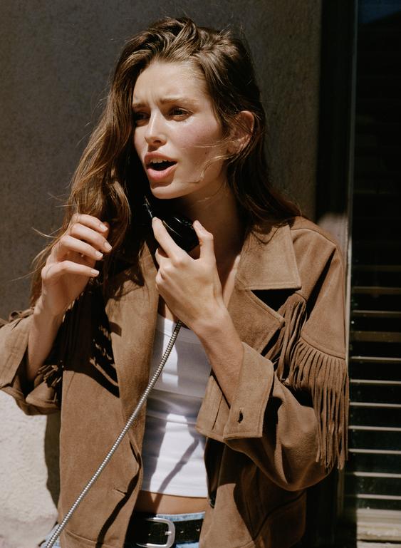 Briony Suede Jacket