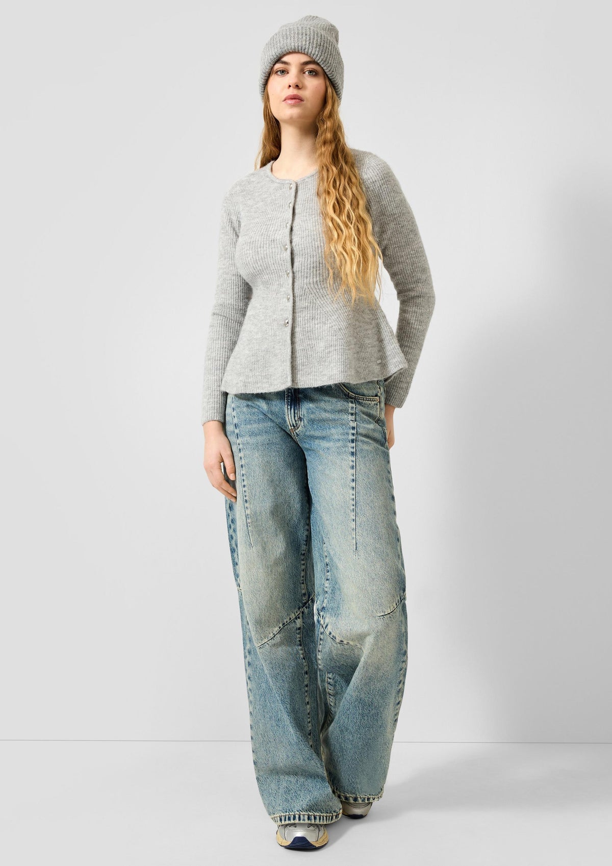 Opal Peplum Cardigan