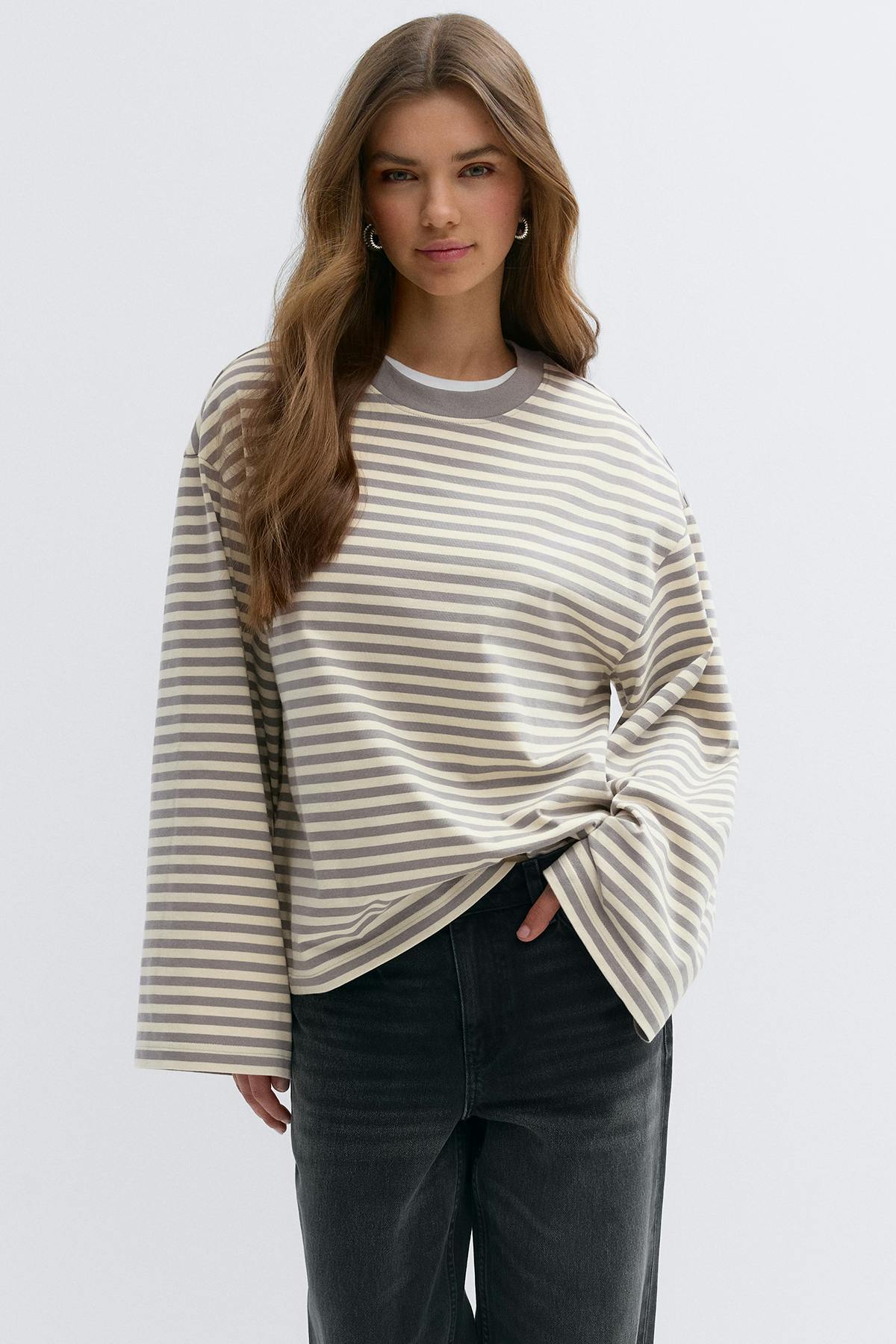 Elise Striped Tee