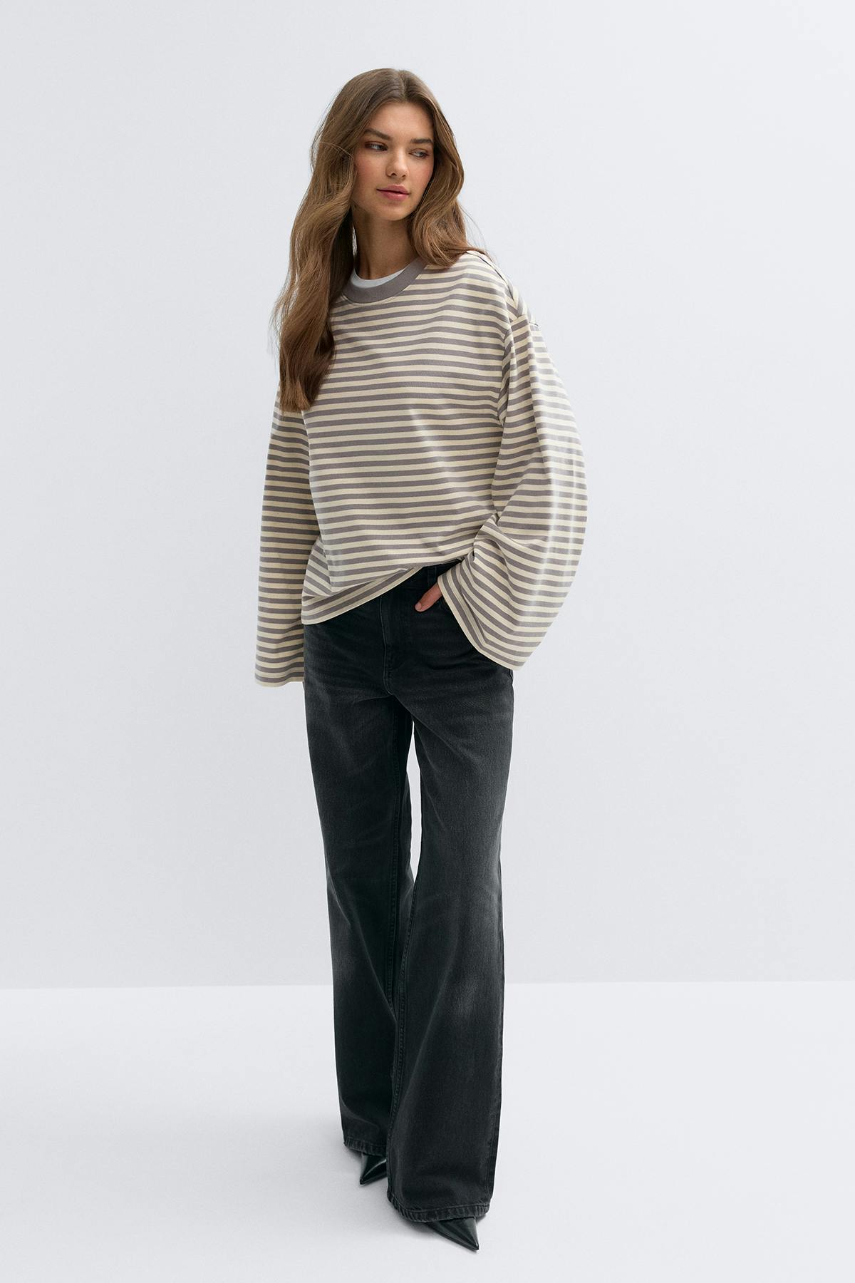 Elise Striped Tee