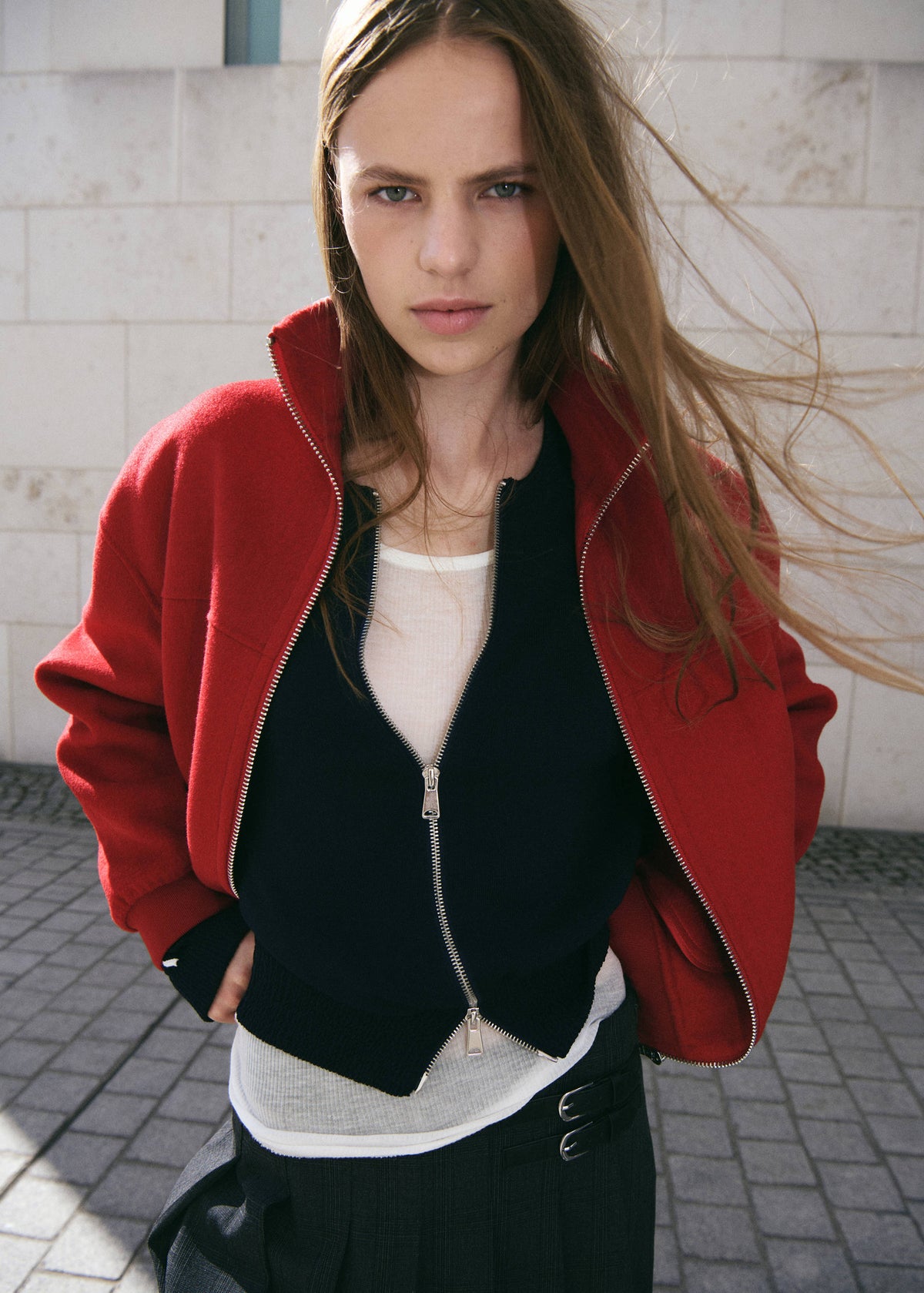 Tyri Wool Bomber