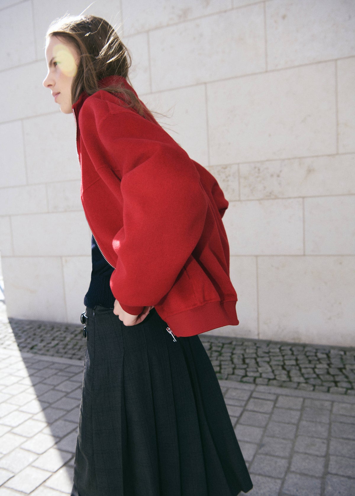Tyri Wool Bomber