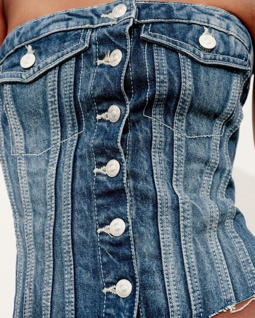 Dalila Denim Top