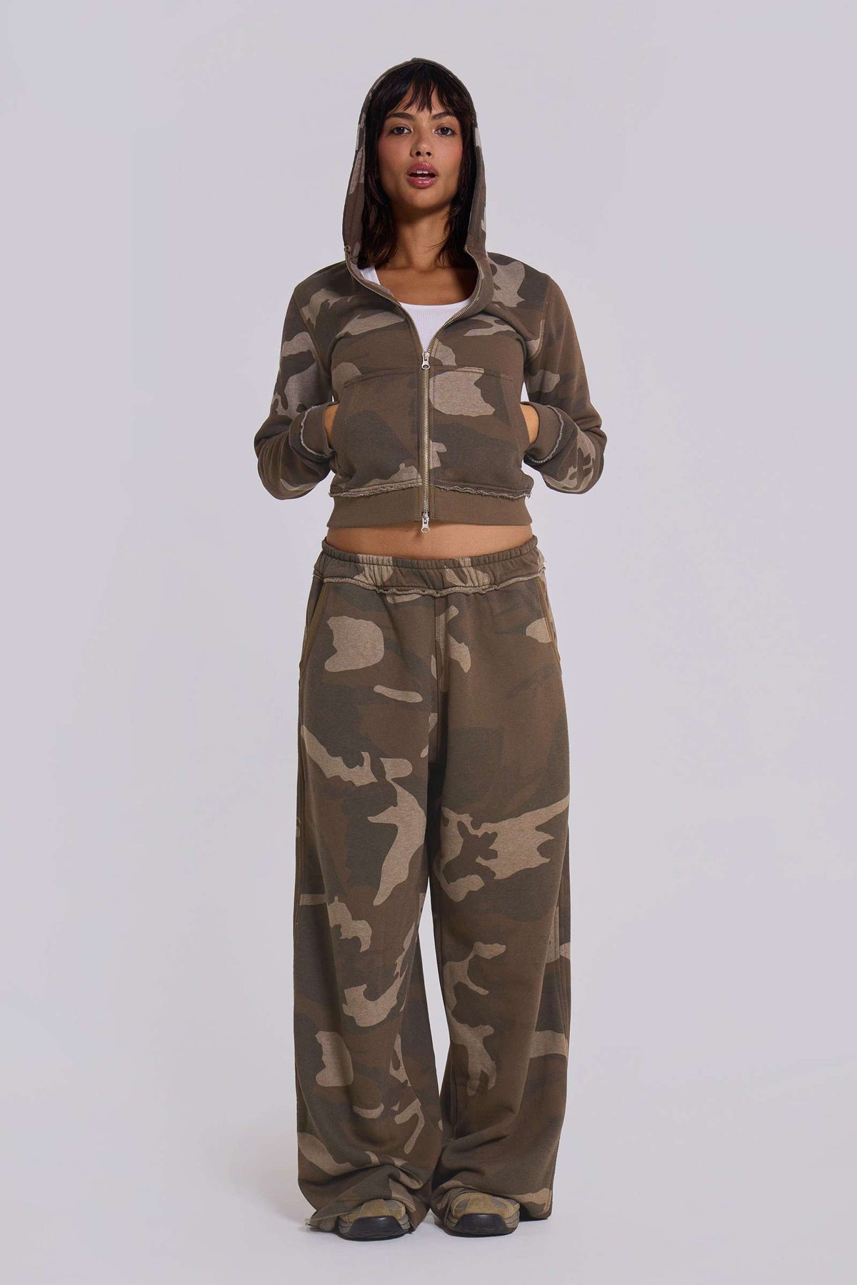 Ylva Camo Hoodie