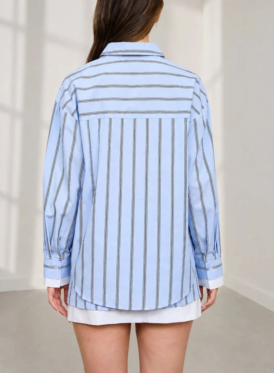 Antonia Striped Shirt