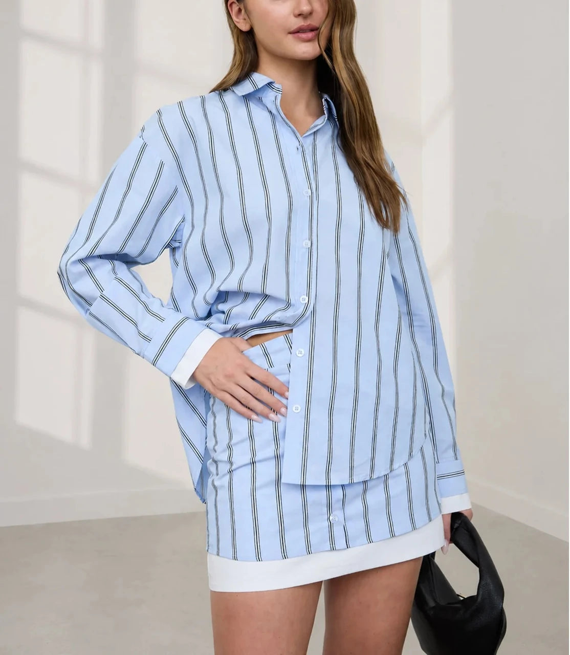 Antonia Striped Shirt