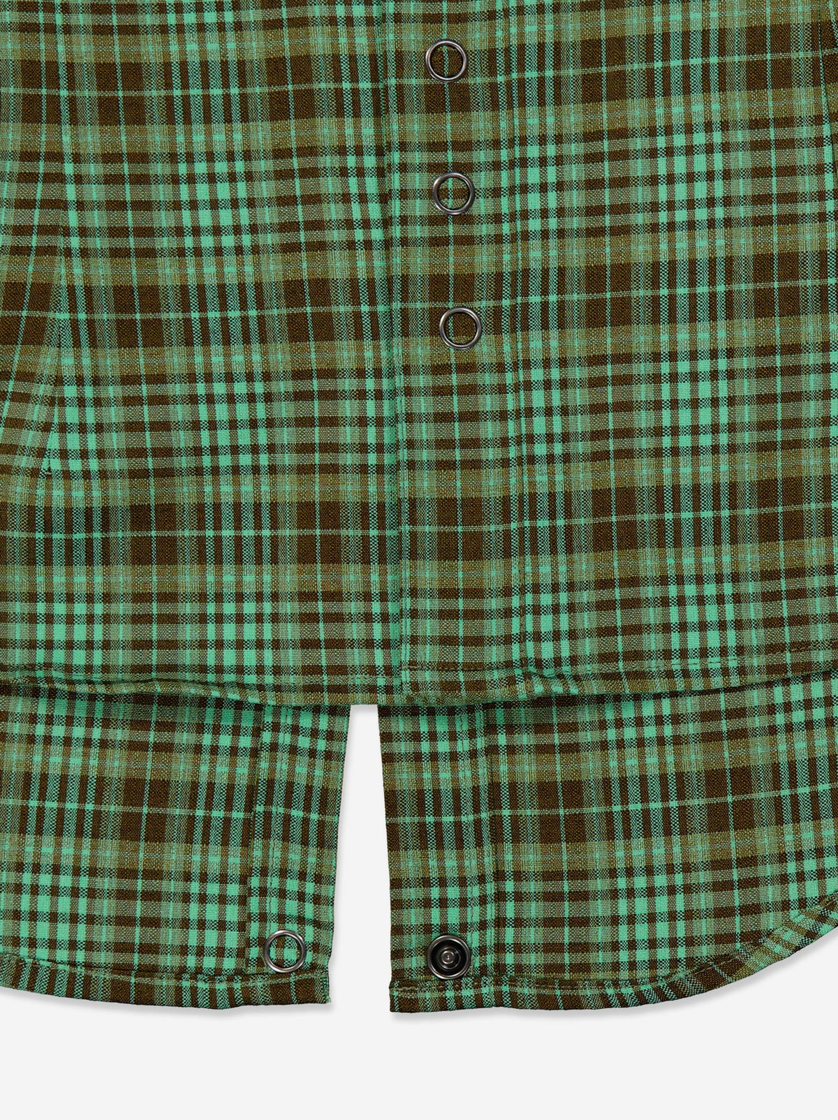 Solrun Plaid Blouse