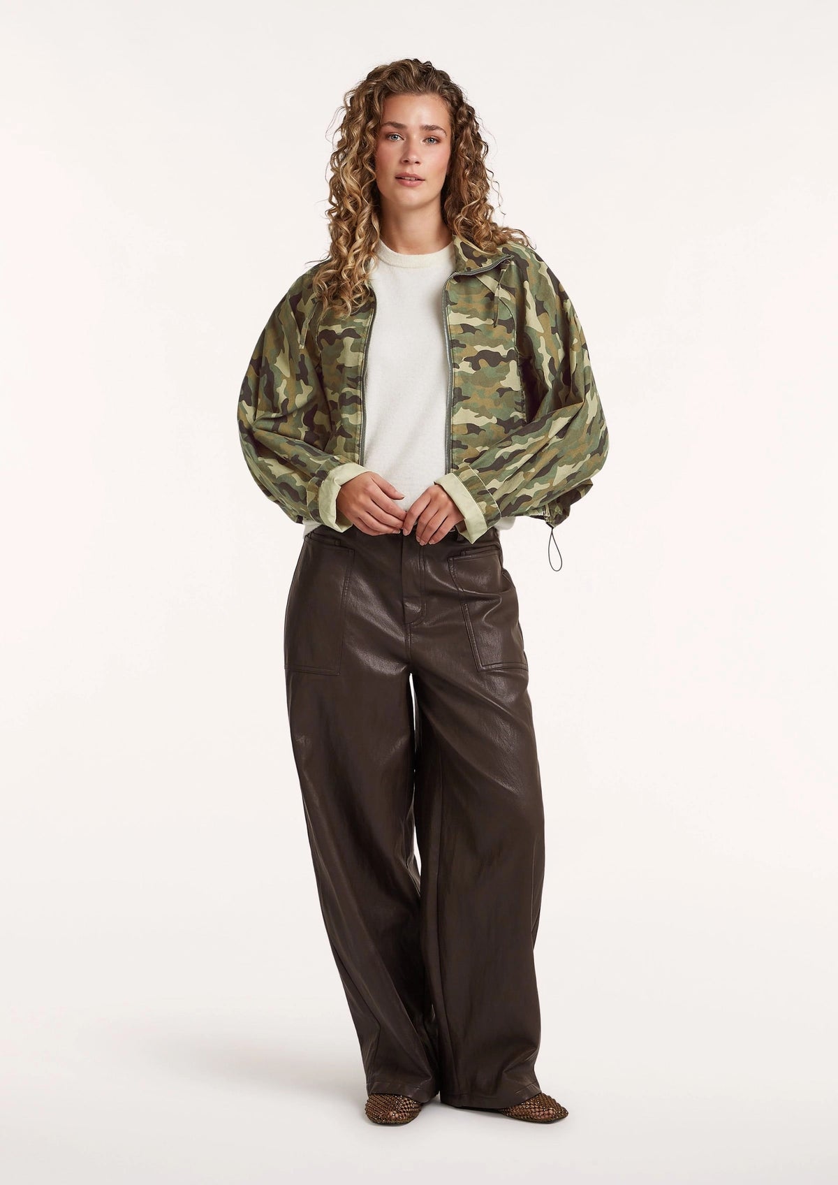 Elke Camo Jacket