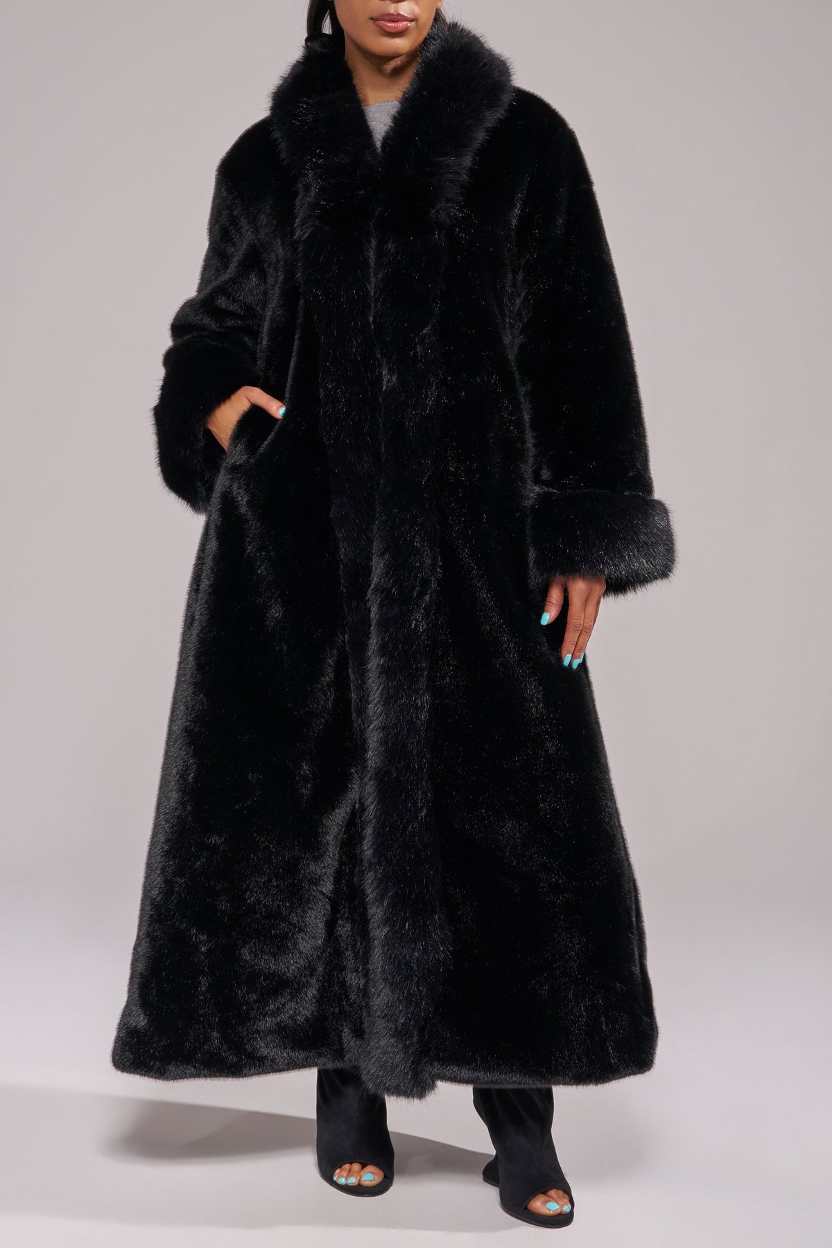 Anastasia Faux Fur Coat