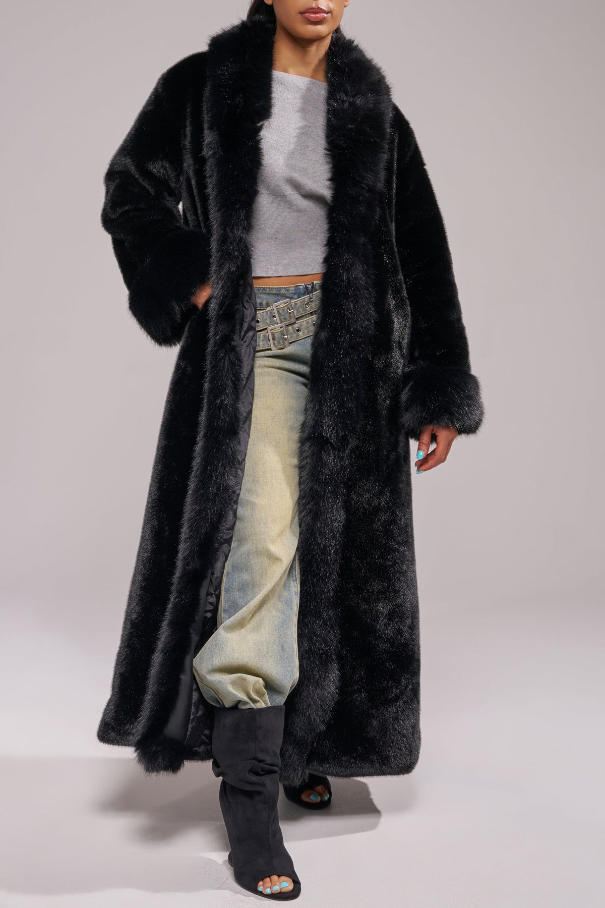 Anastasia Faux Fur Coat