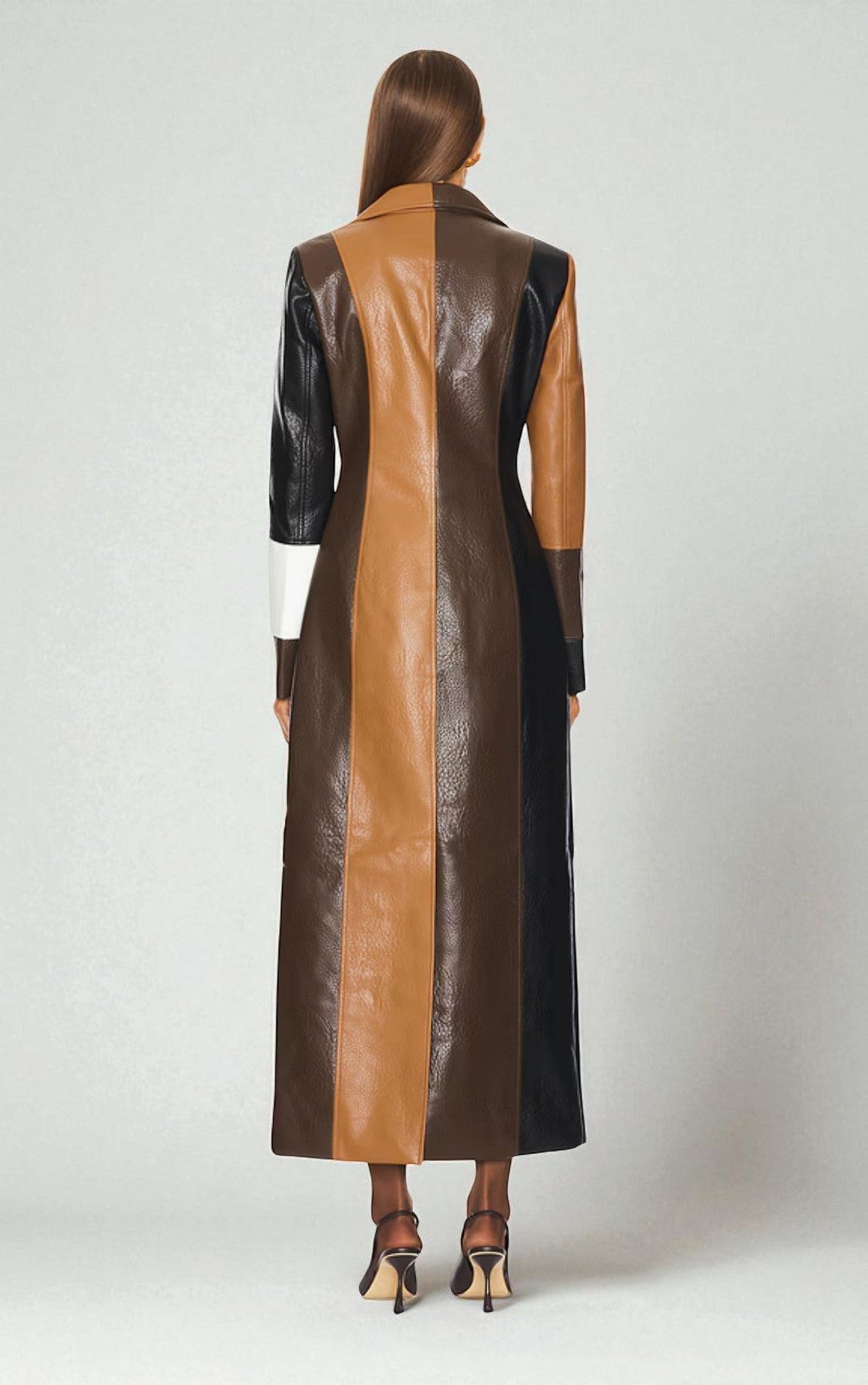 Vivienne Leather Trench Coat