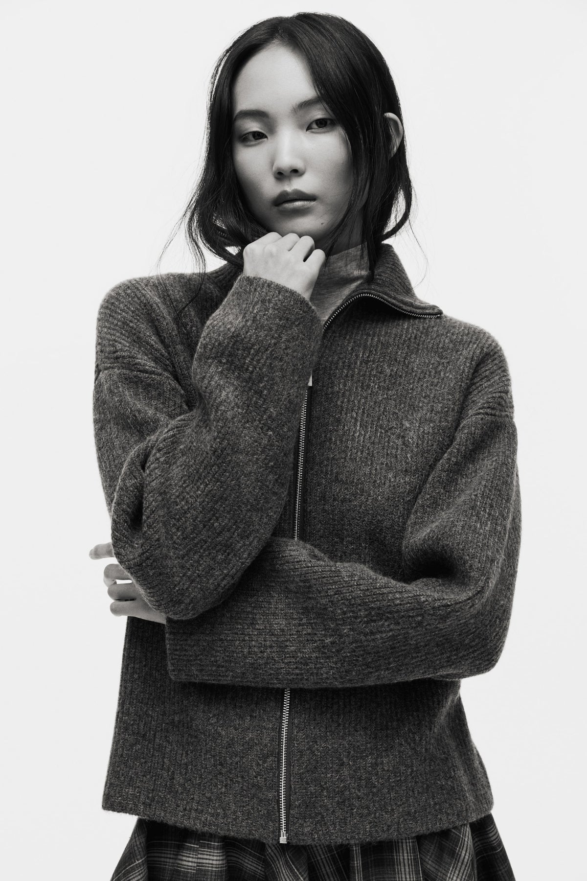 Saga Zip Cardigan