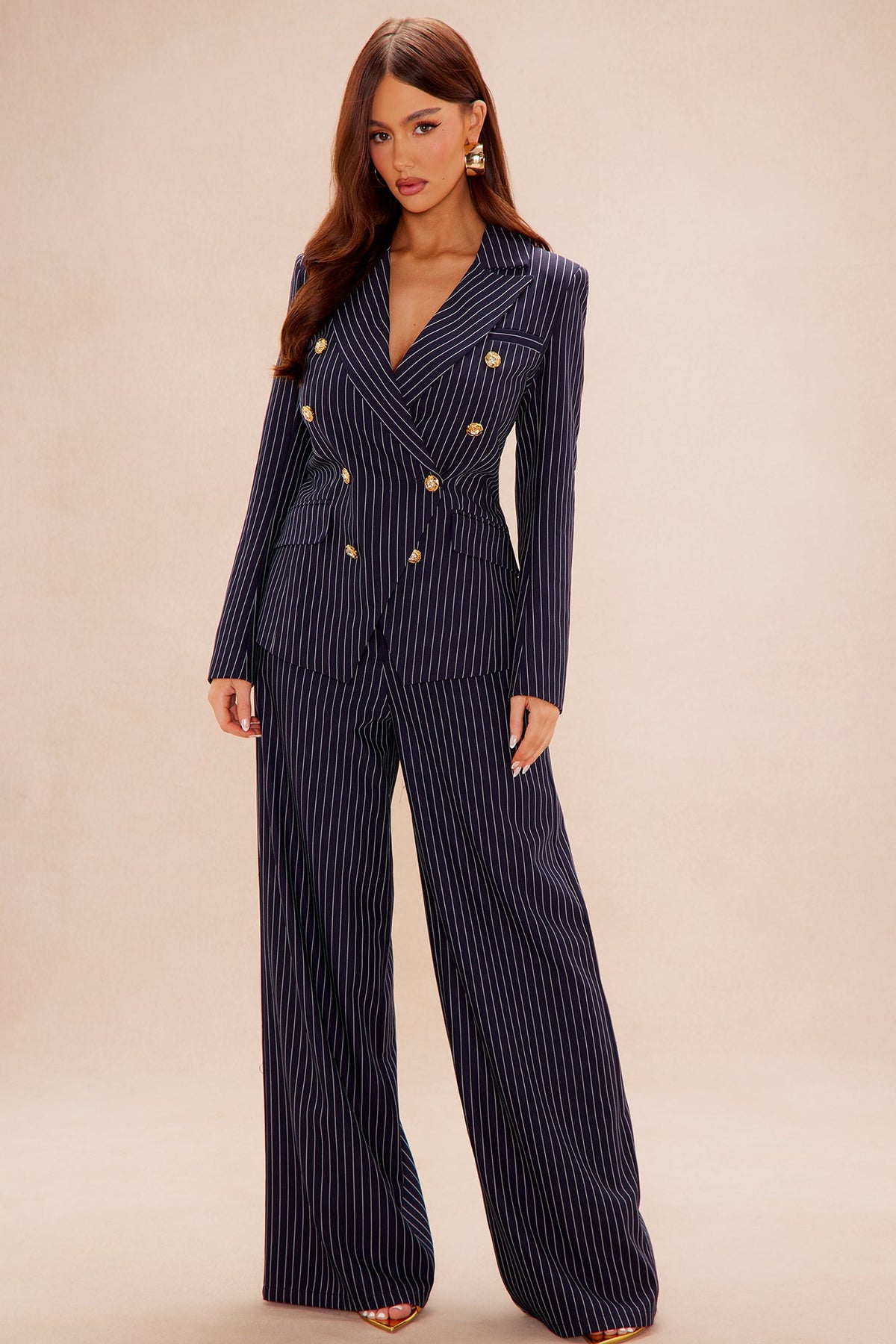 Kate Pinstripe Set