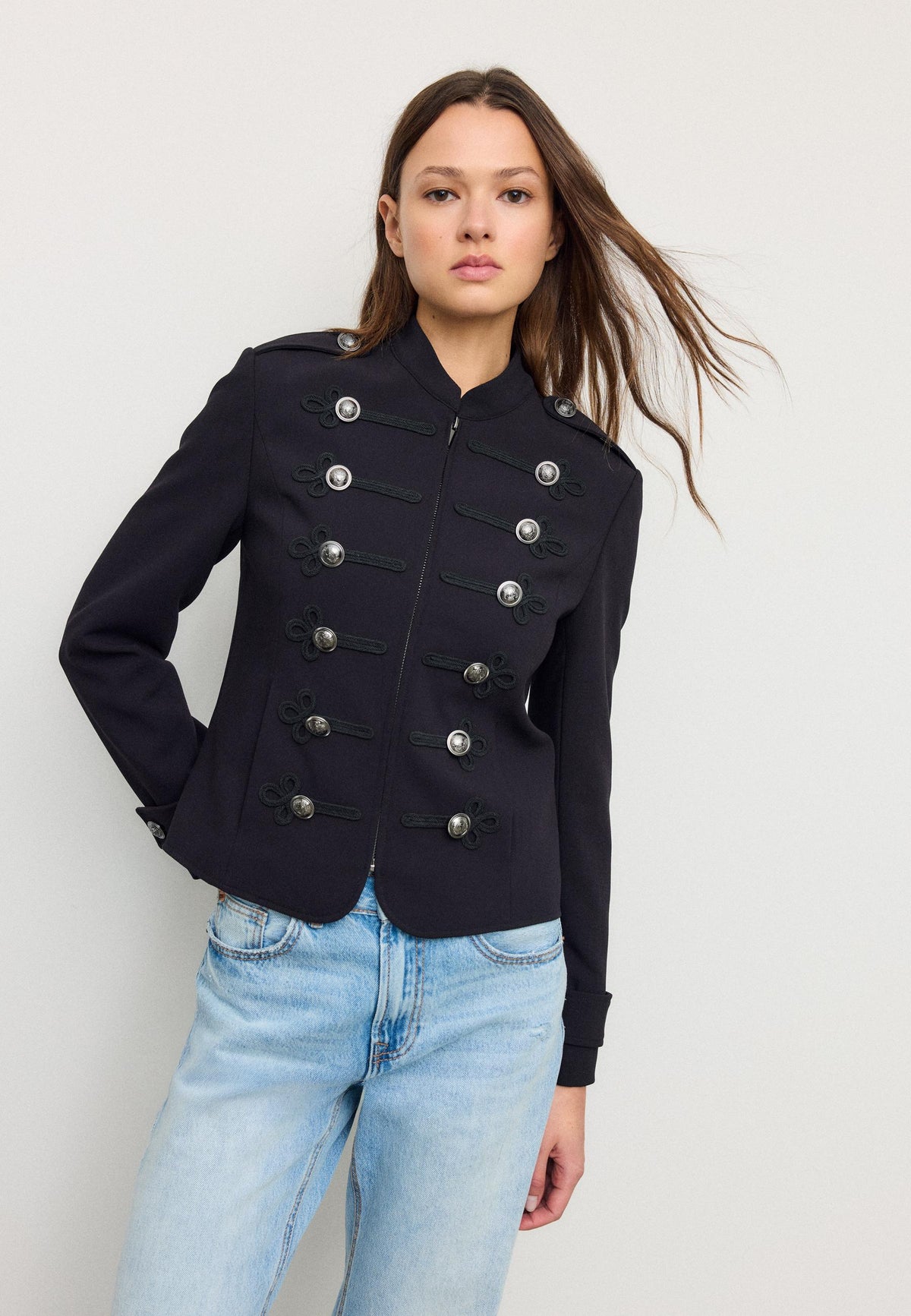 Rosemary Button Blazer
