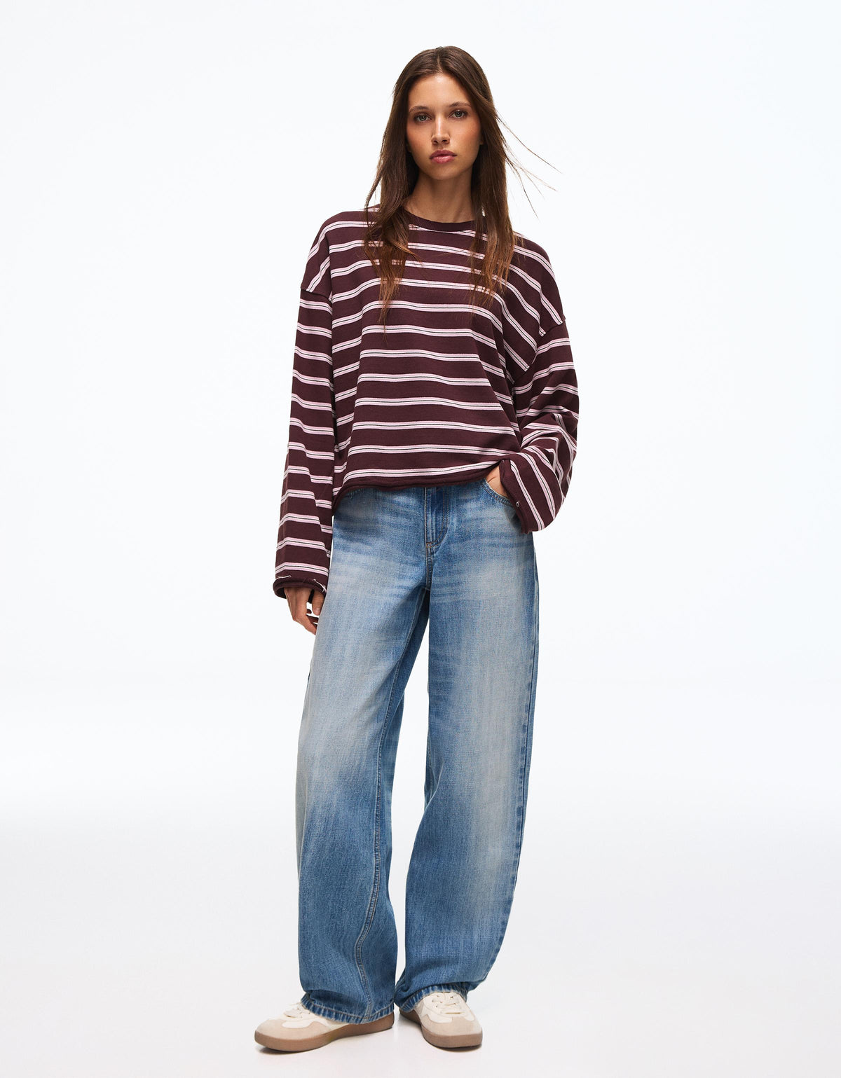 Lorraine Striped Sweatshirt