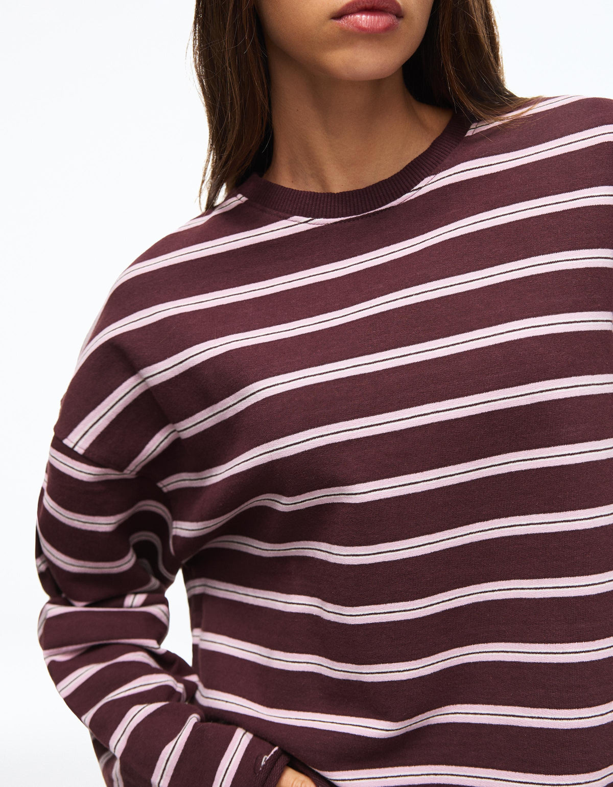 Lorraine Striped Sweatshirt