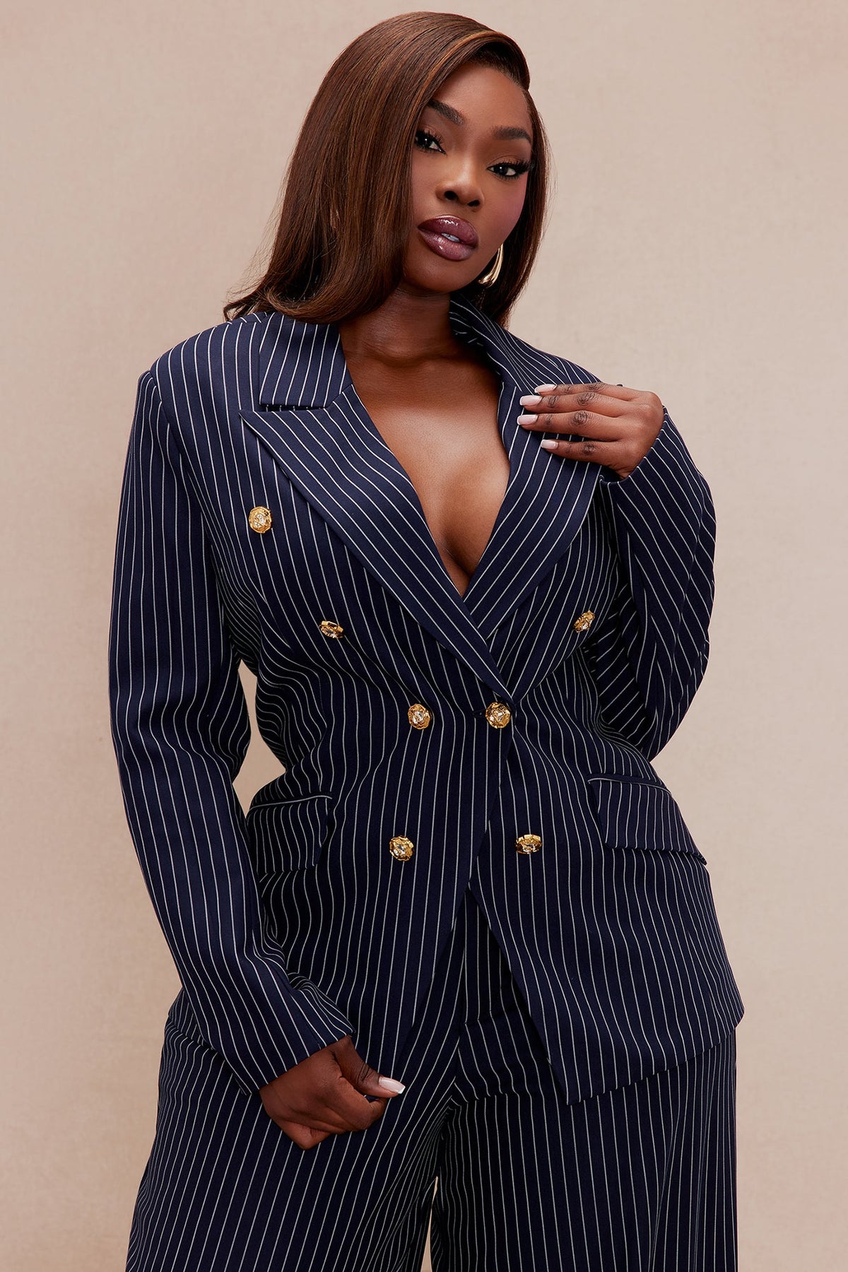 Kate Pinstripe Set