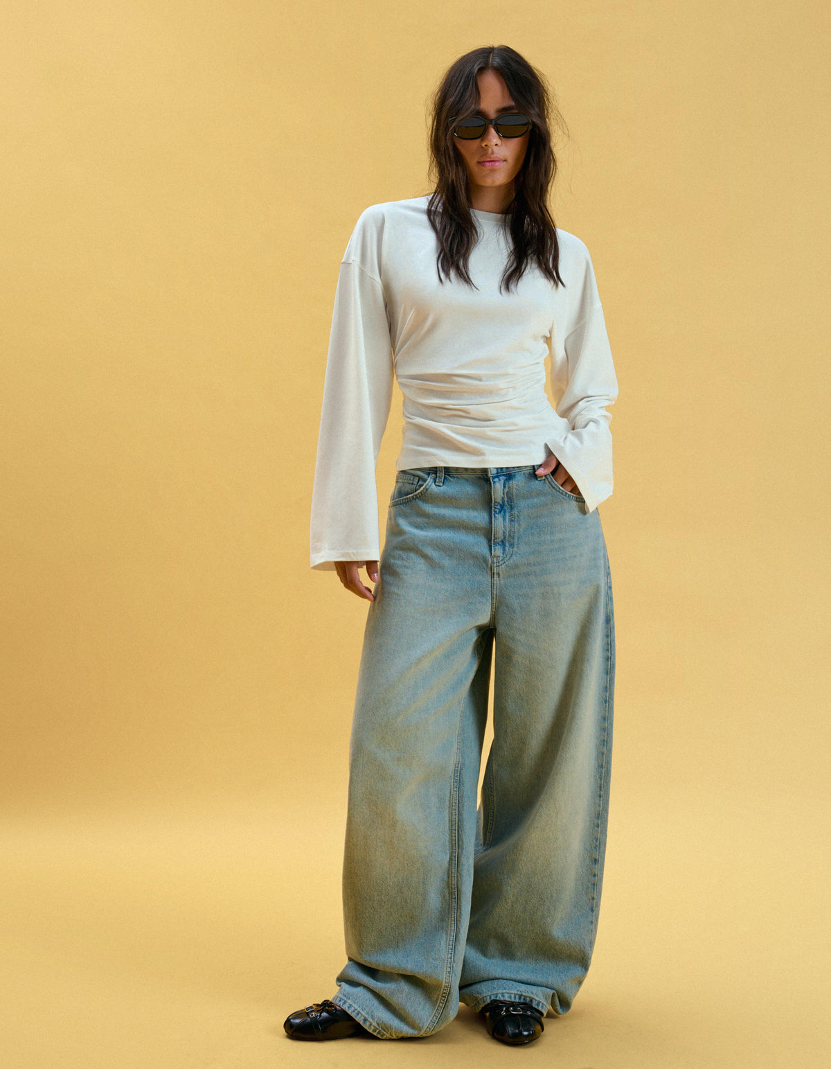 Isabeau Gathered Top
