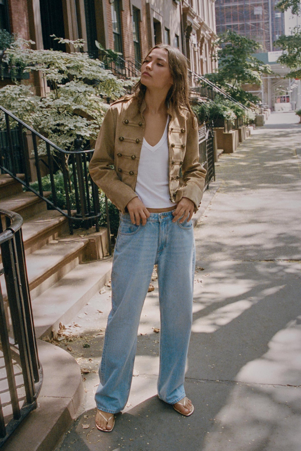 Greta Suede Jacket