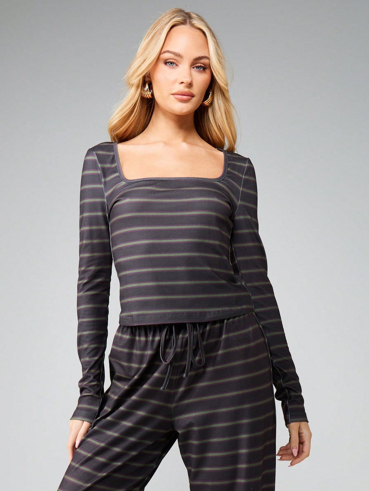 Synne Striped Top