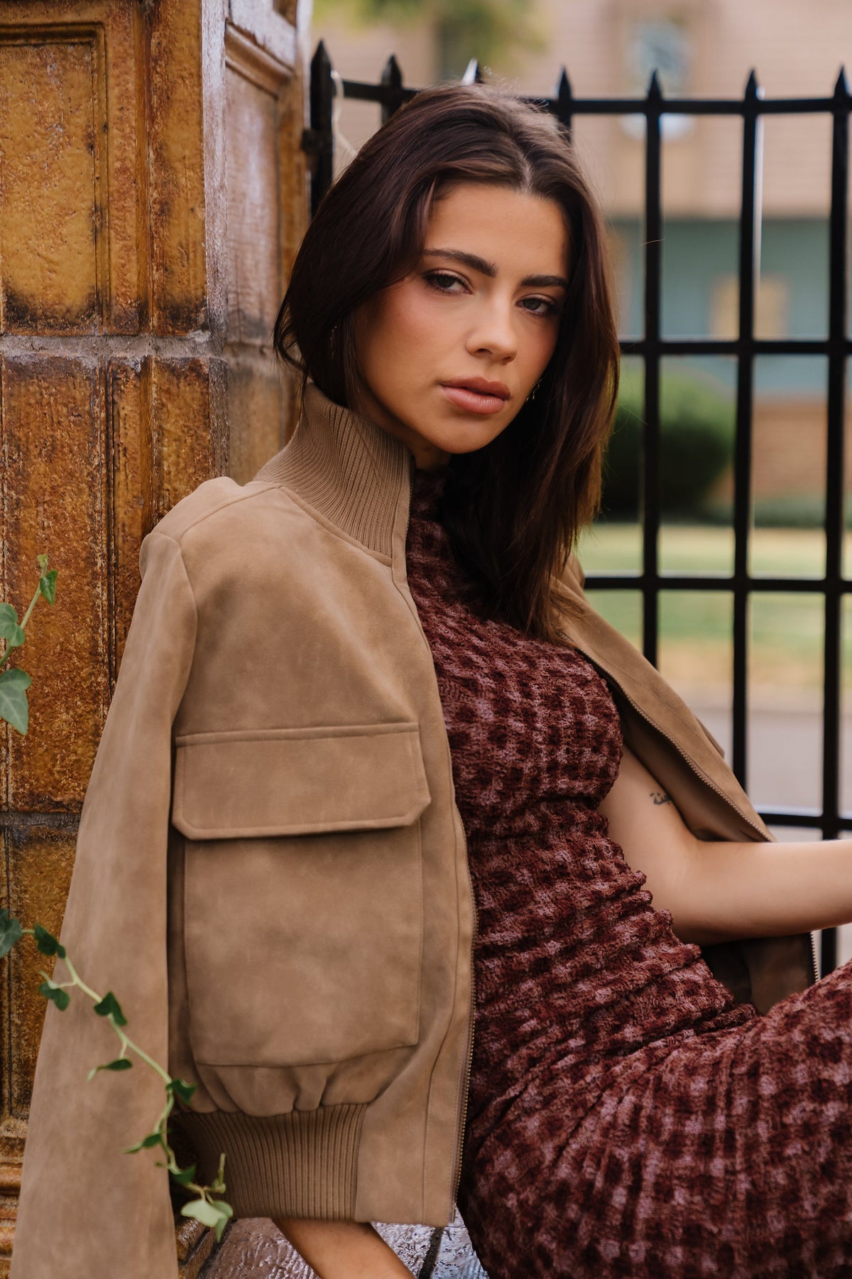 Sadie Suede Jacket