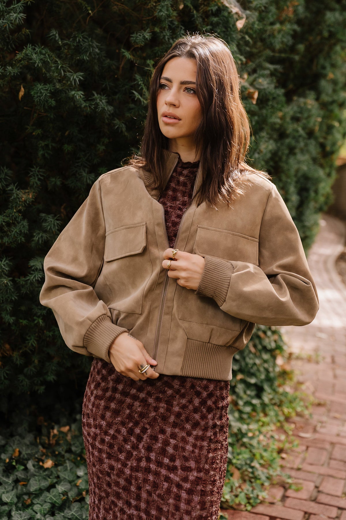 Sadie Suede Jacket