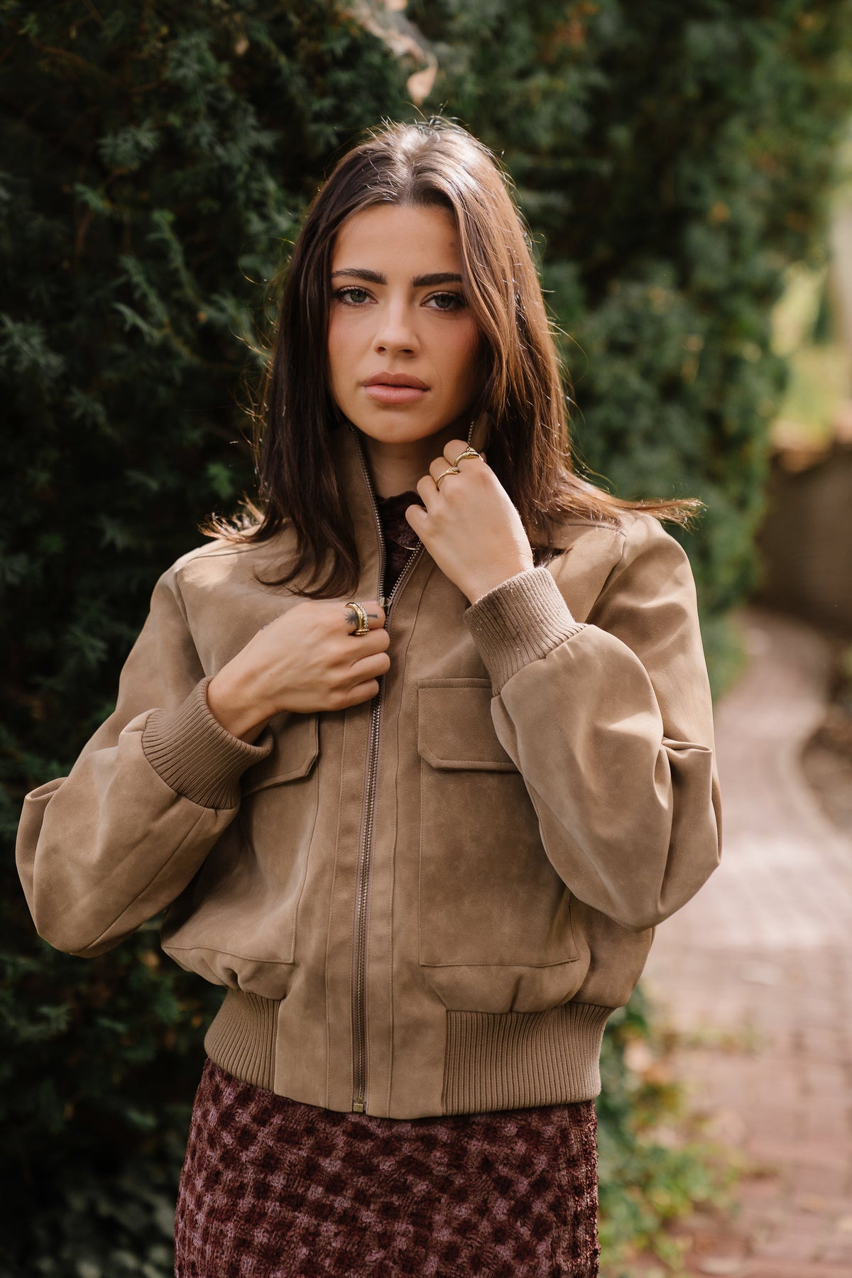 Sadie Suede Jacket