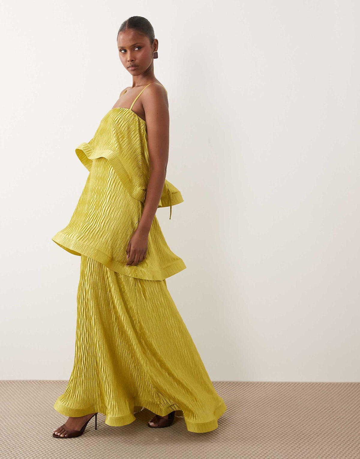 Alexia Maxi Dress - Lime
