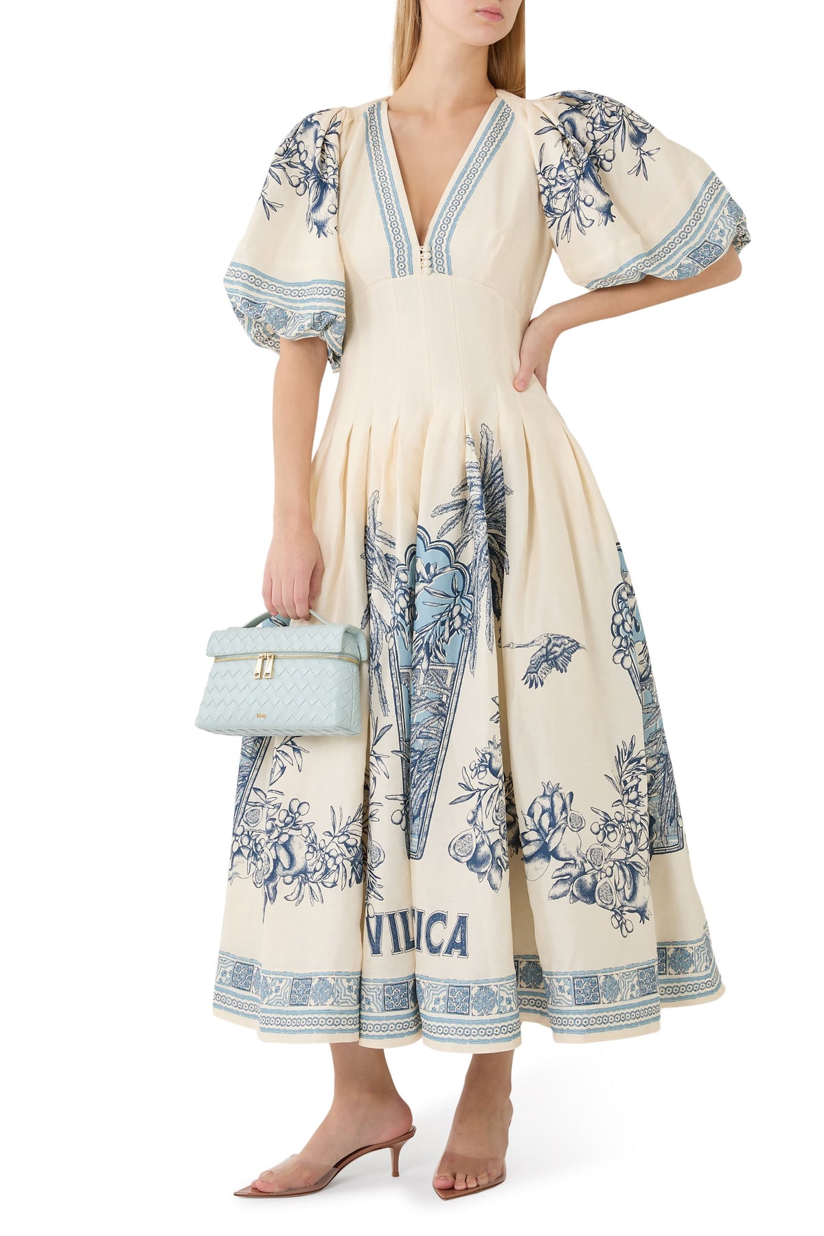 Cascade Midi Dress