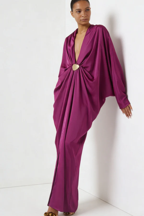 Cerise Maxi Dress