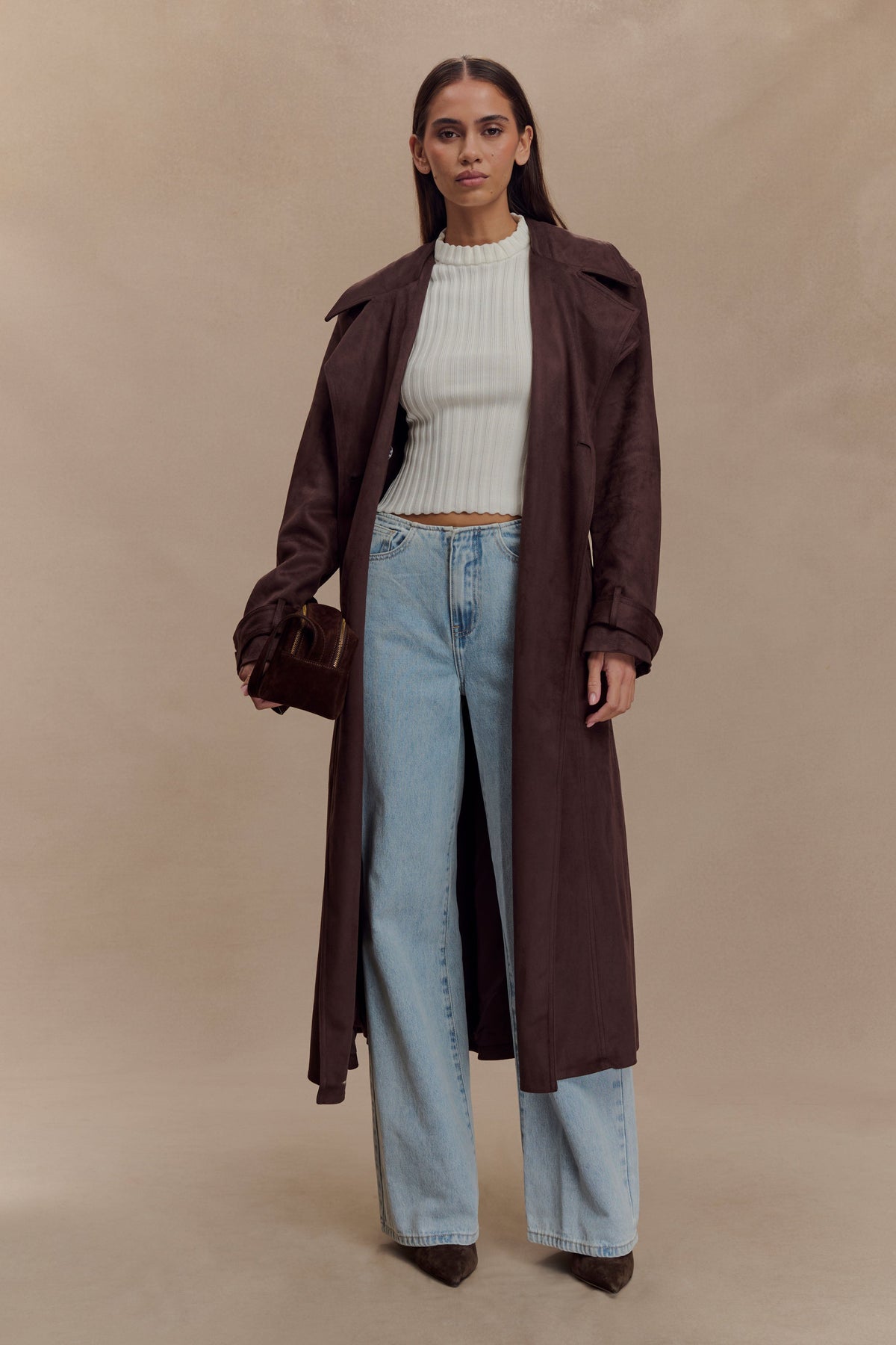 Daria Suede Coat