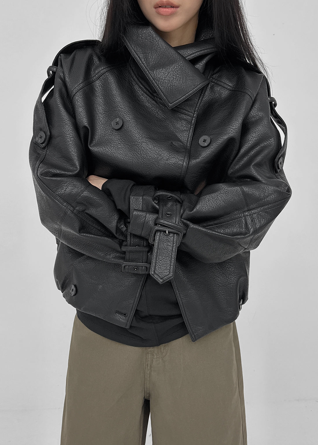 Ingvild Leather Jacket