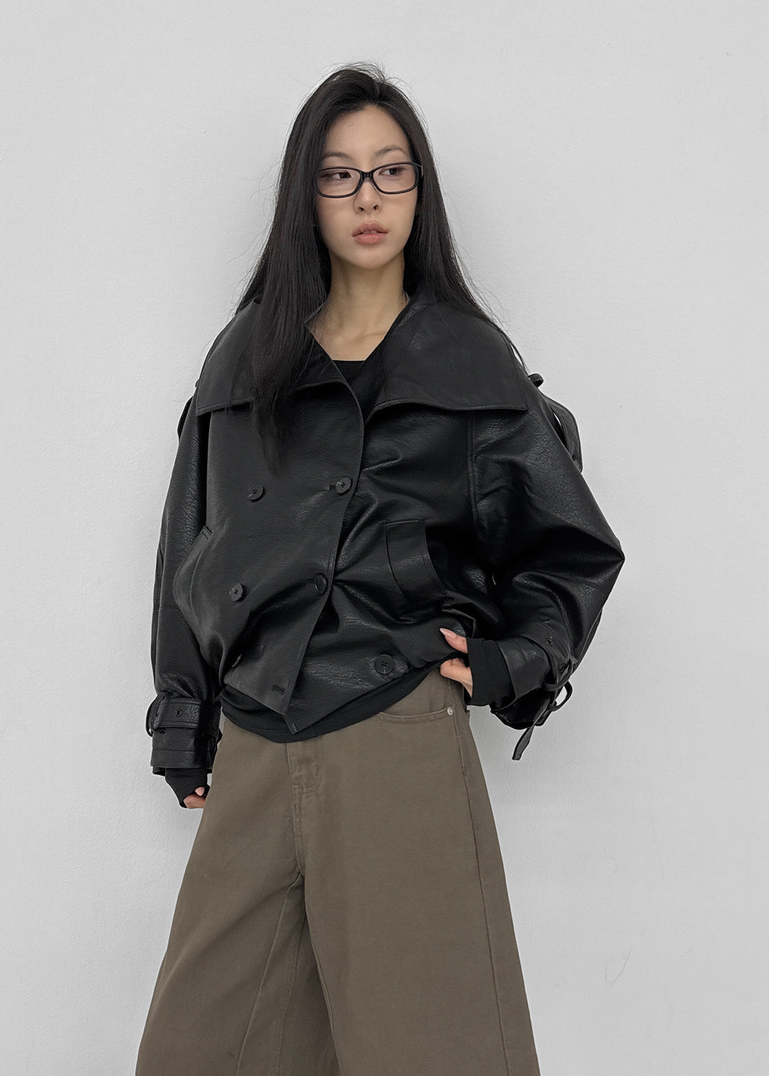 Ingvild Leather Jacket