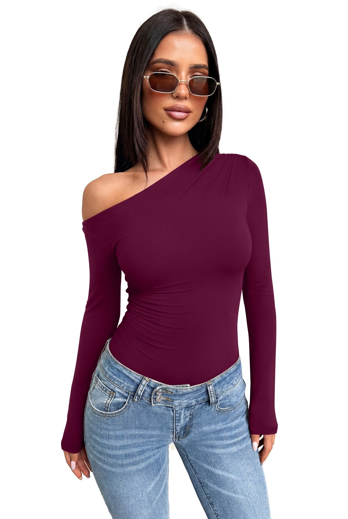 Solvi Ruched Bodysuit