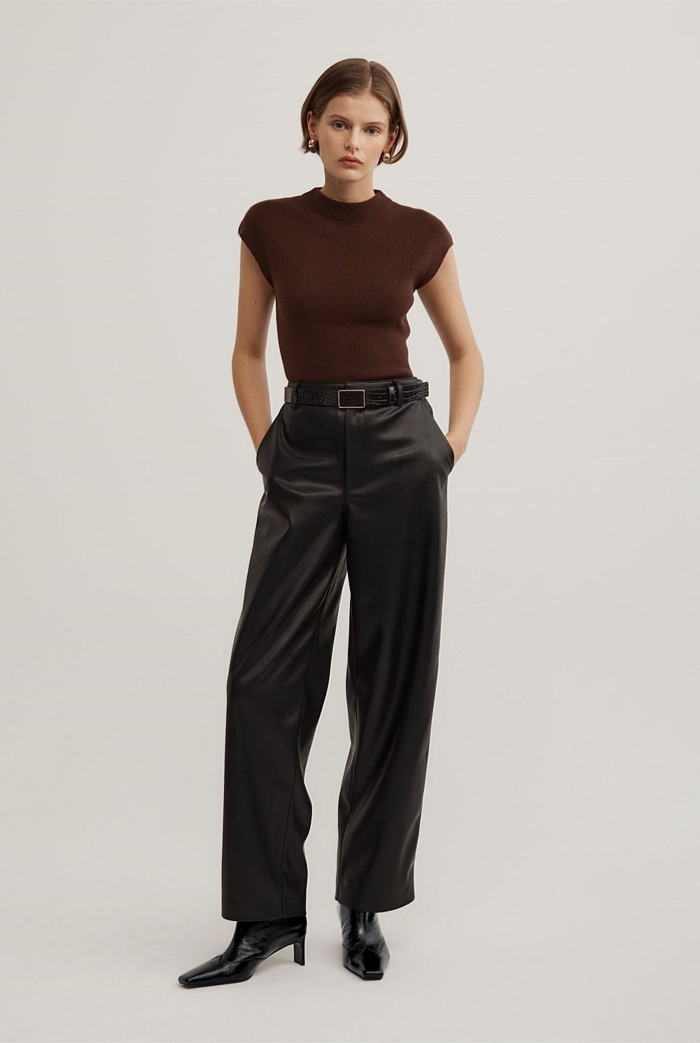Clarissa High Neck Top