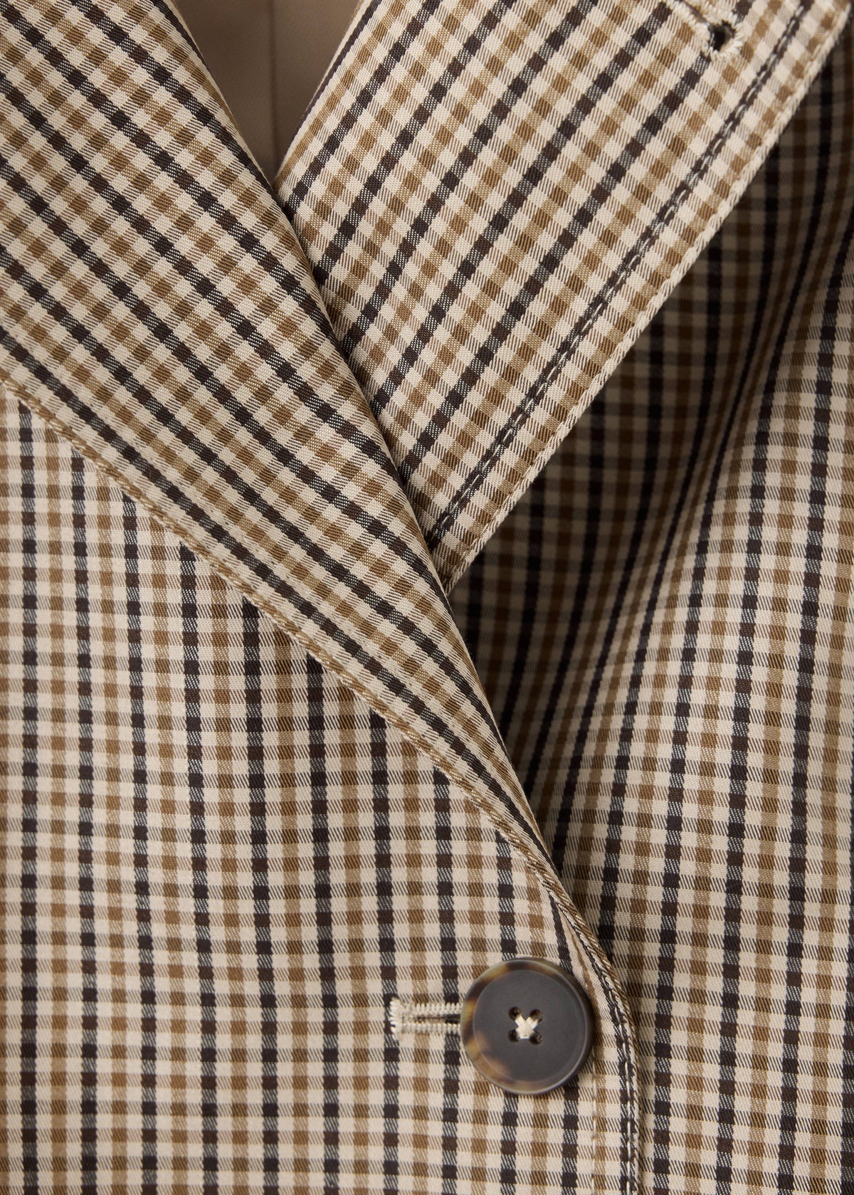 Averil Checked Trench