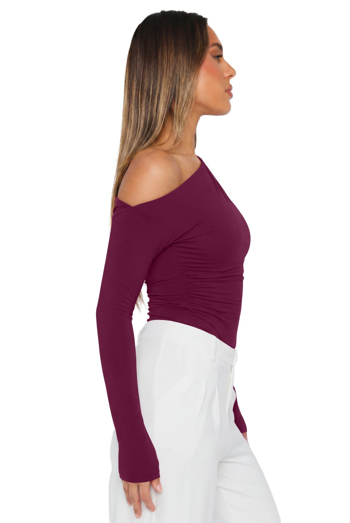 Solvi Ruched Bodysuit