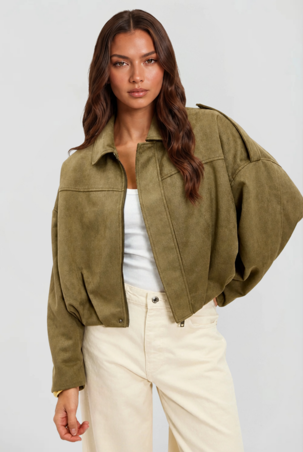 Marguerite Suede Jacket