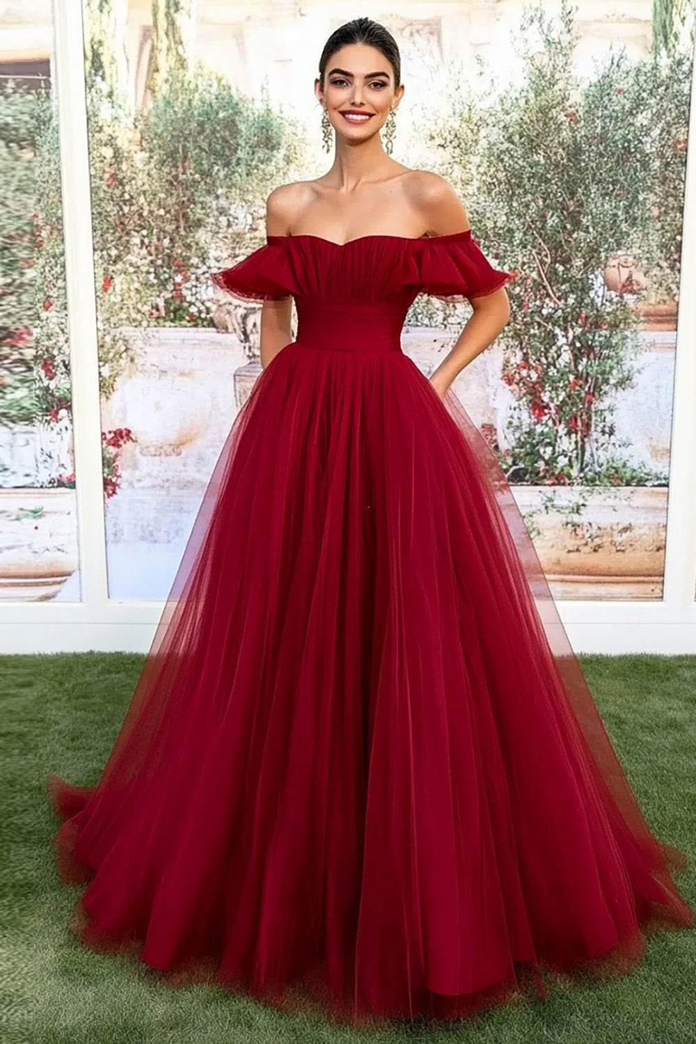 Merlot Maxi Dress
