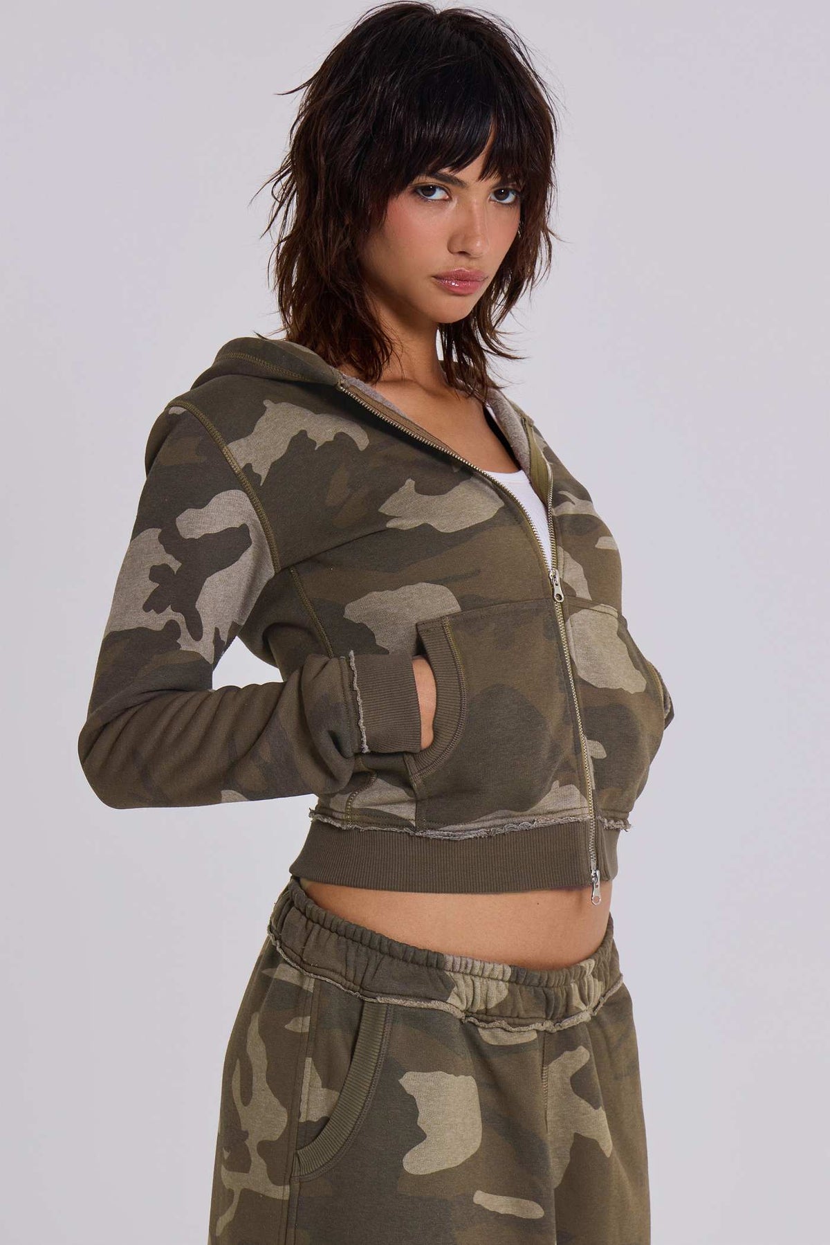 Ylva Camo Hoodie