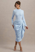 Cascade Midi Dress