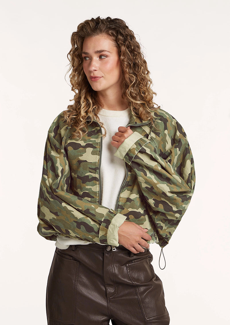 Elke Camo Jacket