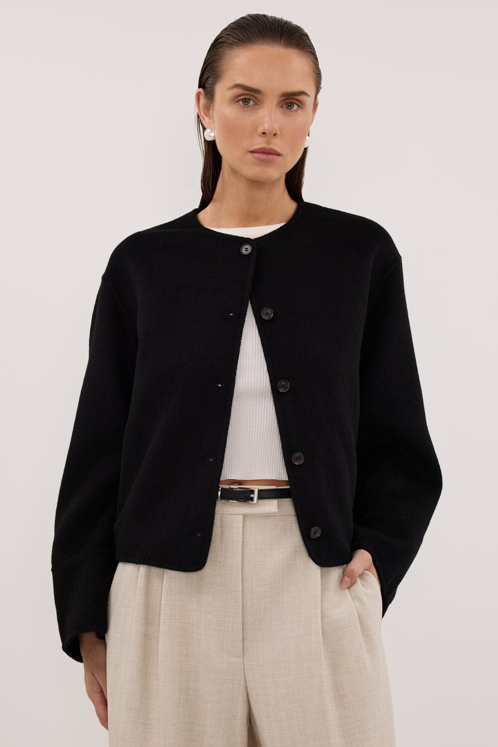 Hildur Cropped Coat