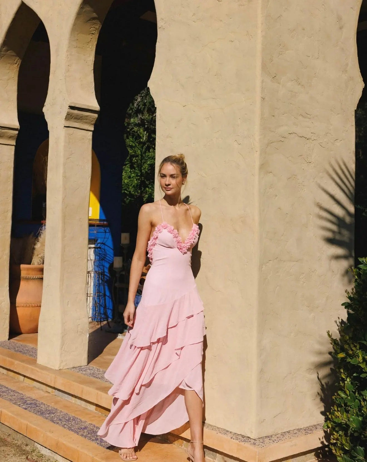 Petronia Rose Maxi Dress