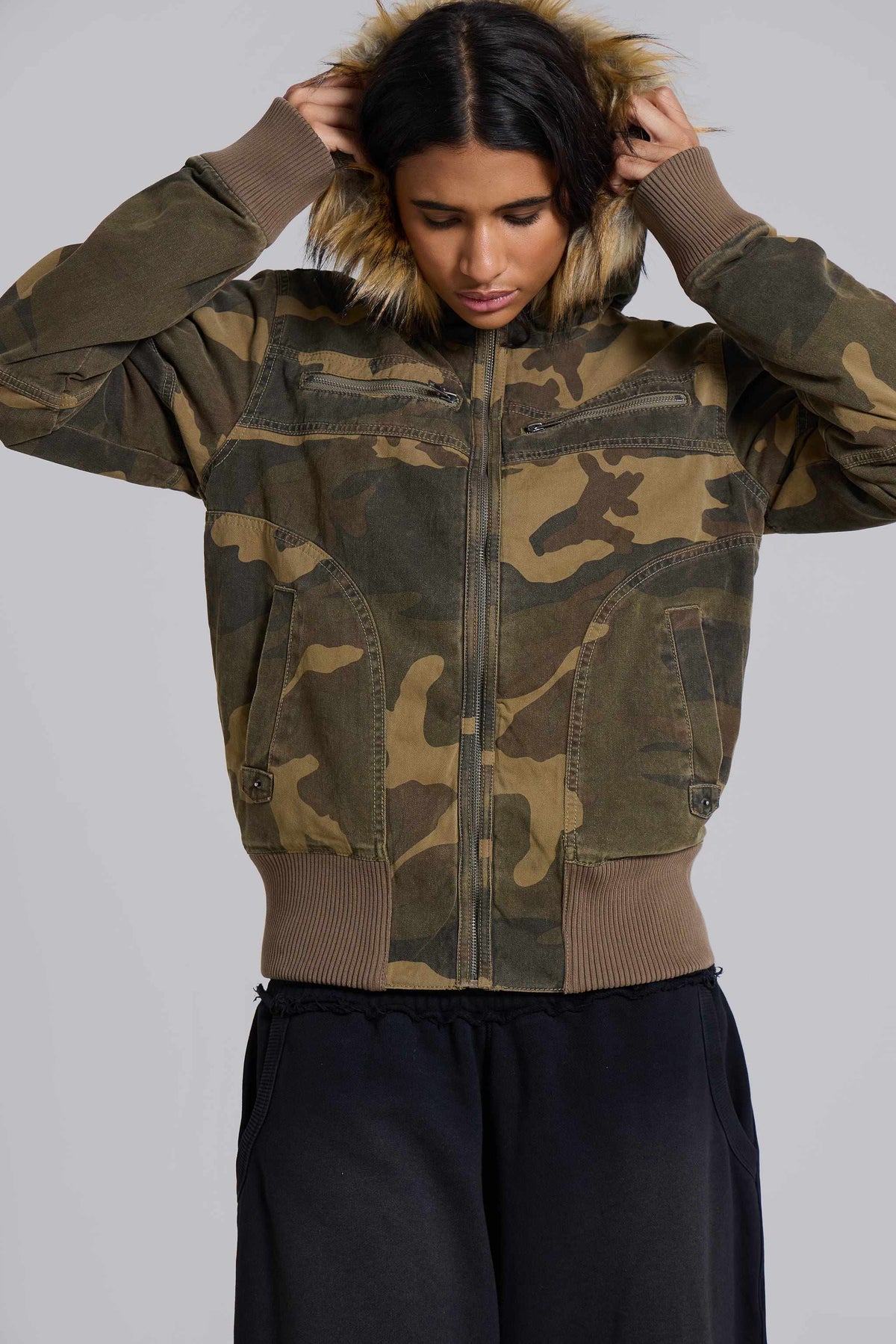 Keira Camo Jacket