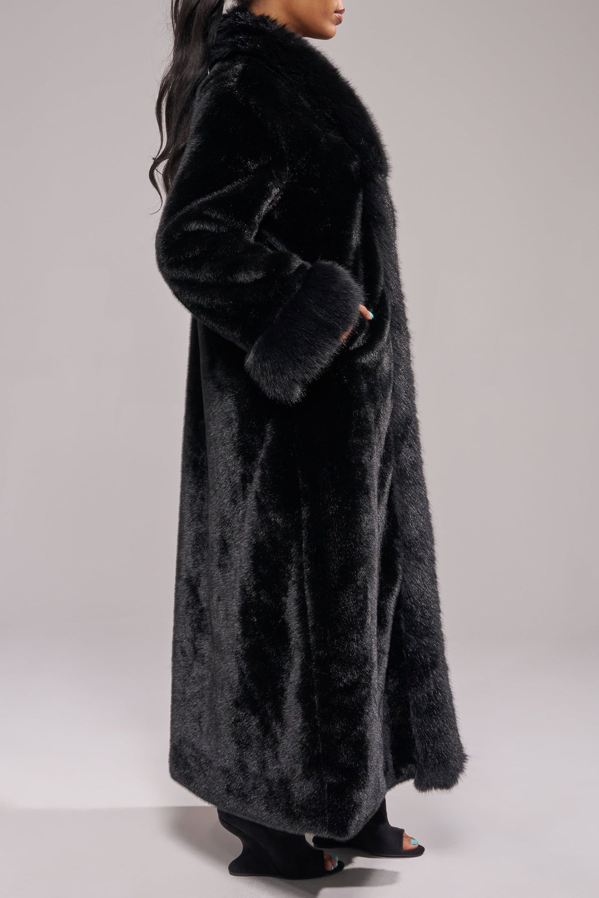 Anastasia Faux Fur Coat