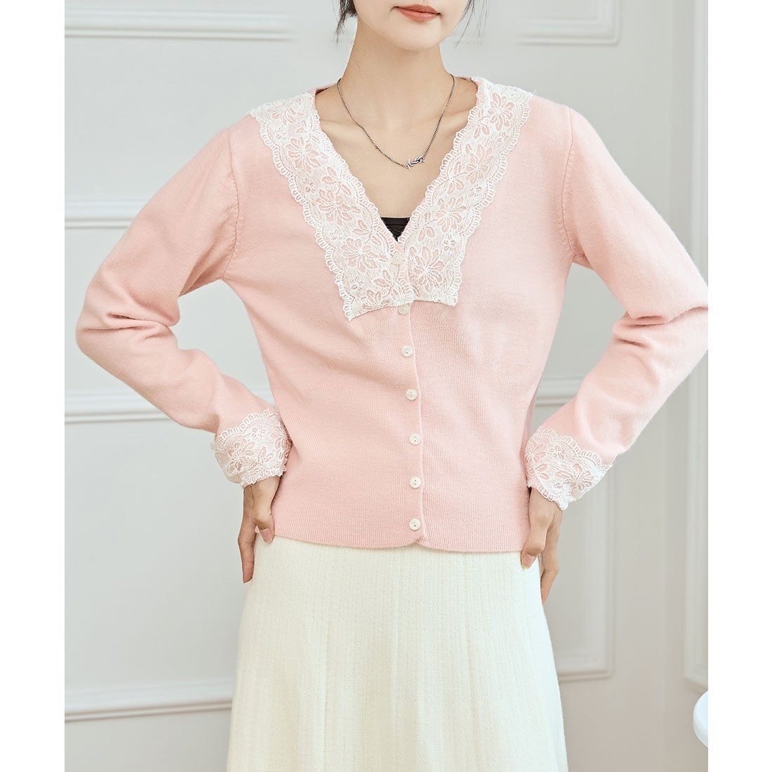 Liesbet Lace Cardigan