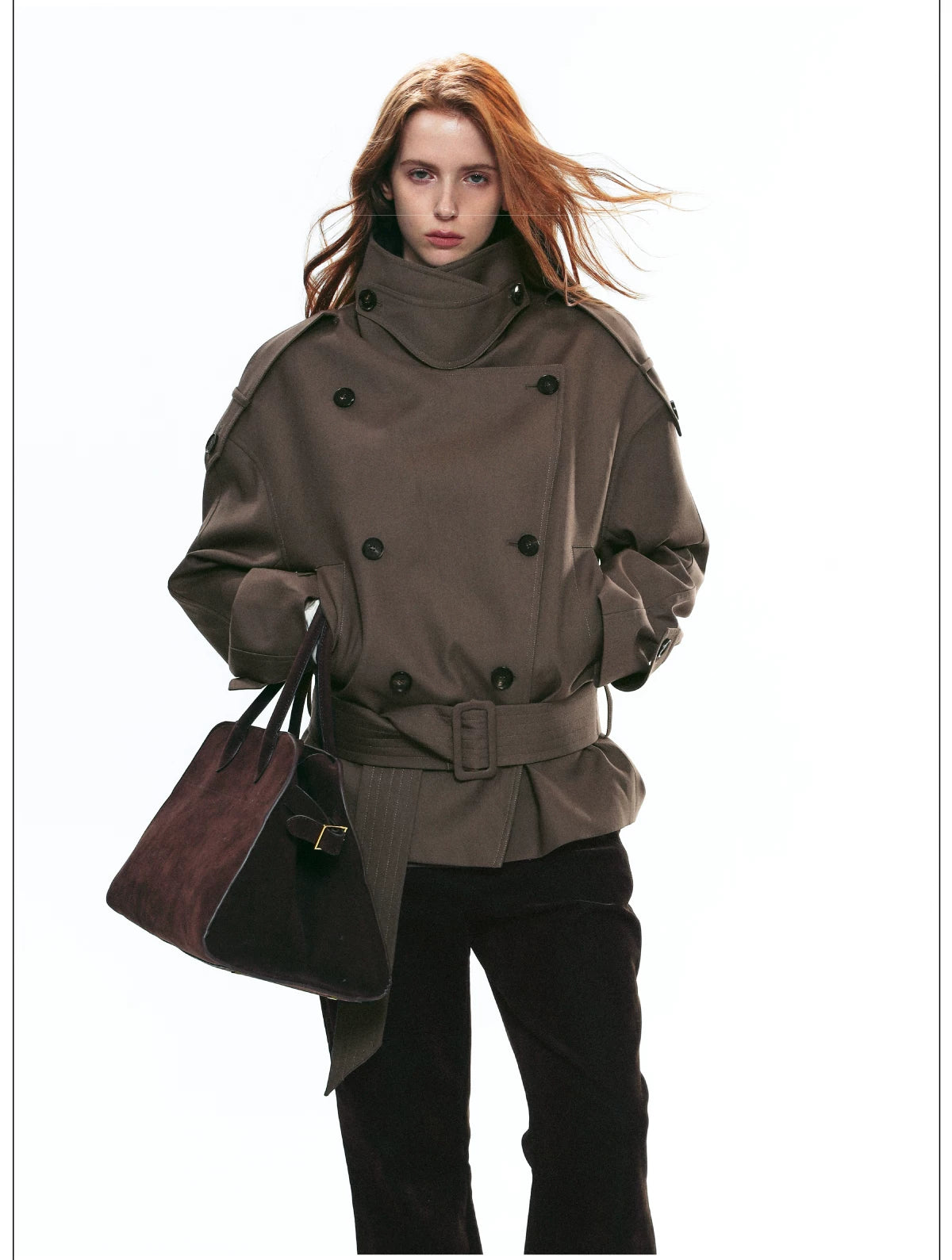 Elsa Belted Trench