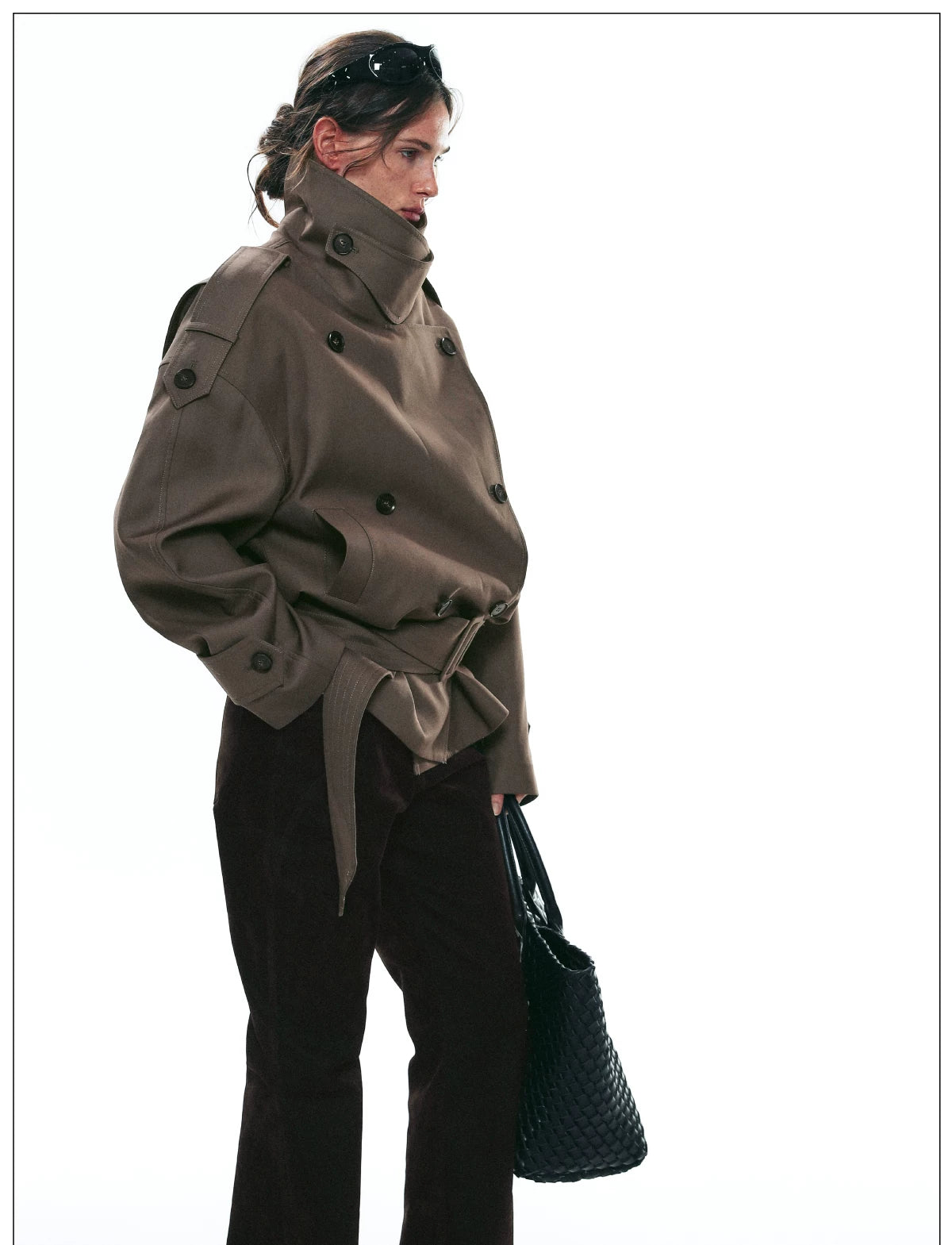 Elsa Belted Trench