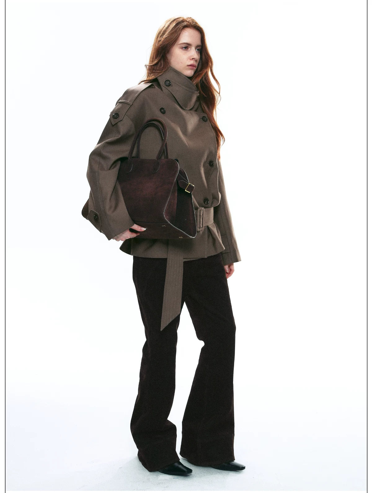 Elsa Belted Trench